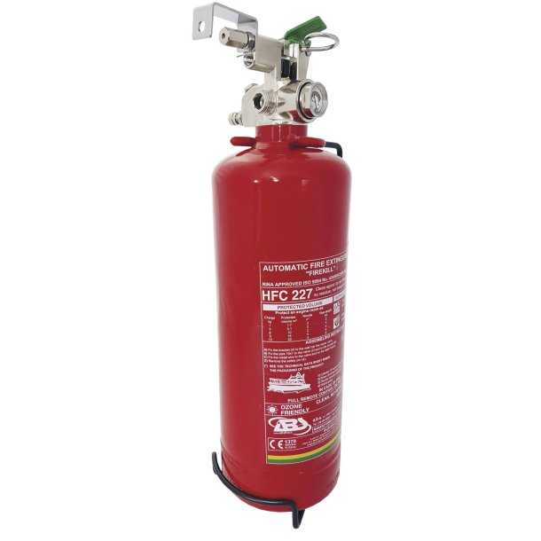 EXTINCTEUR HFC 227 FIREKILL 6 KG AUTOMATIQUE