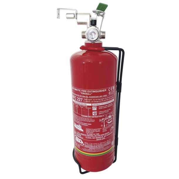 EXTINCTEUR HFC 227 FIREKILL 12 KG AUTOMATIQUE