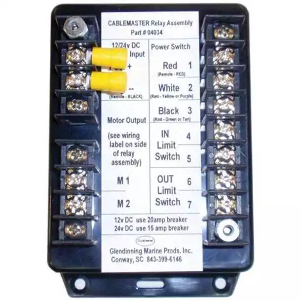 Boite relais pour Câblemaster 12/24V