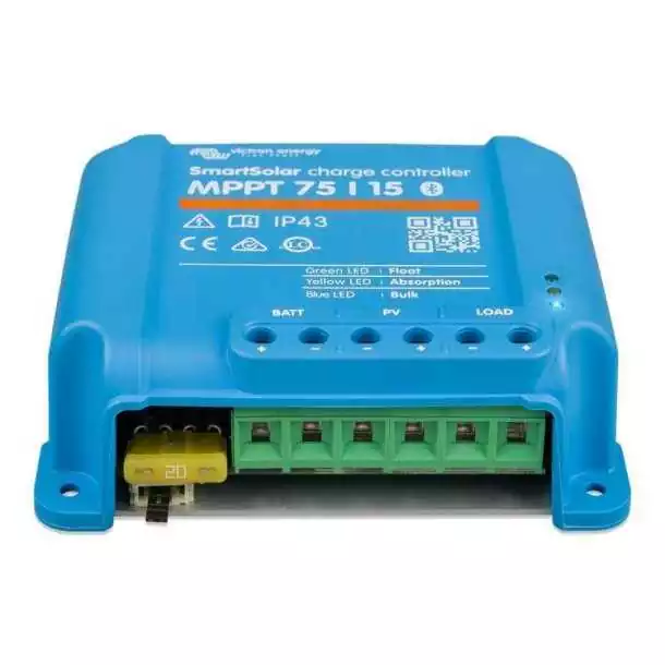 Régulateur pour panneaux solaire 15 A 12/24 Volt MPPT 75/15