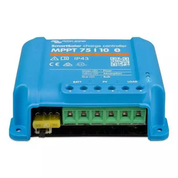 Régulateur pour panneaux solaire 10 A 12/24 Volt MPPT 75/10