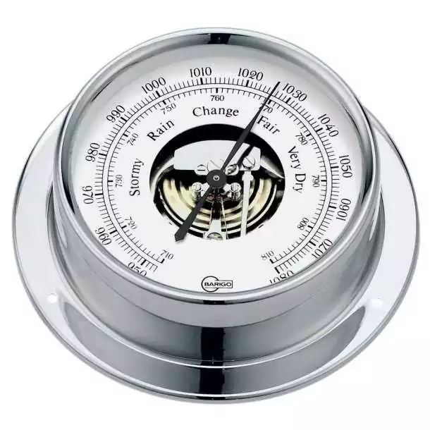 Baromètre inox poli Regatta 100 diamètre 100mm