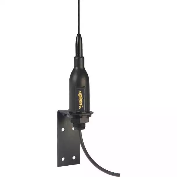 Antenne VHF Elba 3db fouet noir câble 20m