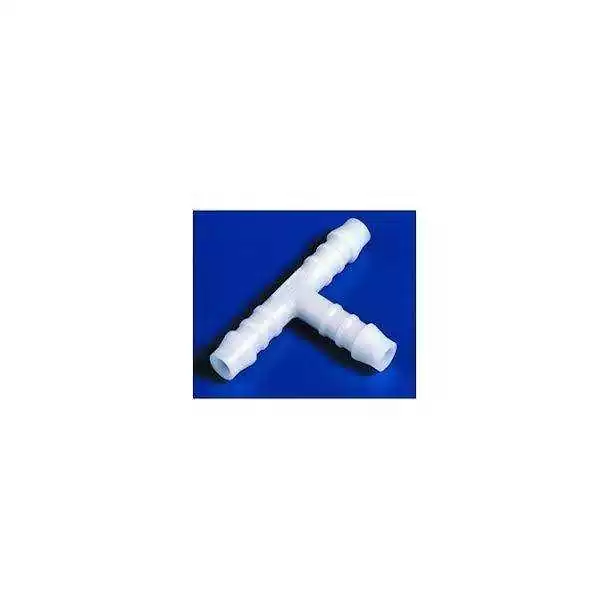 Raccord cannelé en T diamètre 16mm résine Acétal TS