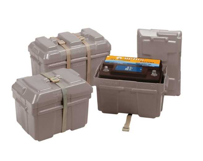 Bac batterie VETUS pour batteries sans entretien VETUS 108 Ah