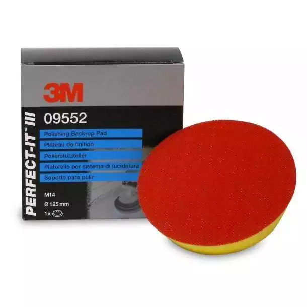 Plateau hookit M14 pour lustreuse diamètre 127mm