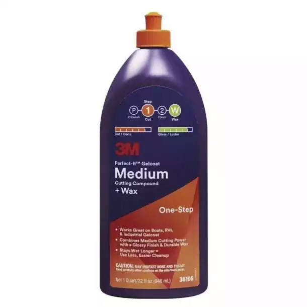 Perfect it liquide à polir et cire moyen orange 946ML