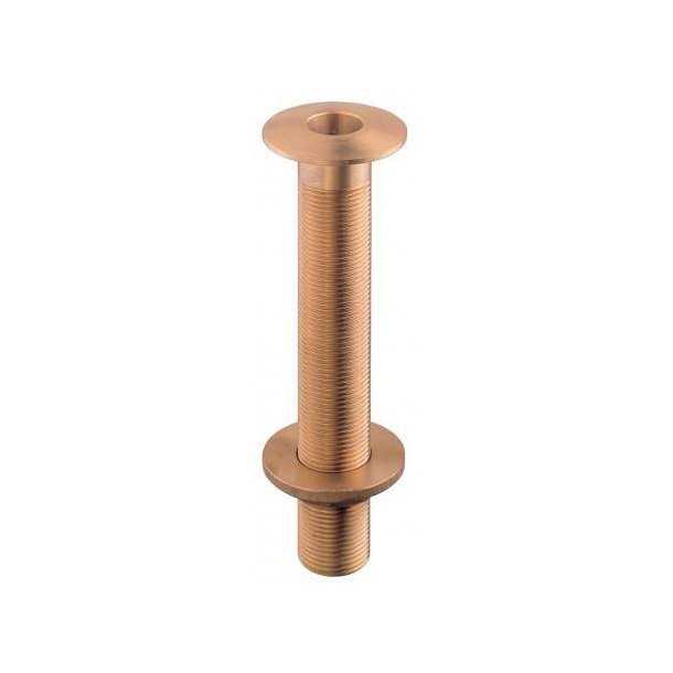 Passe-coque Long bronze 1''1/4 Diamètre 32mm Longueur 200 mm