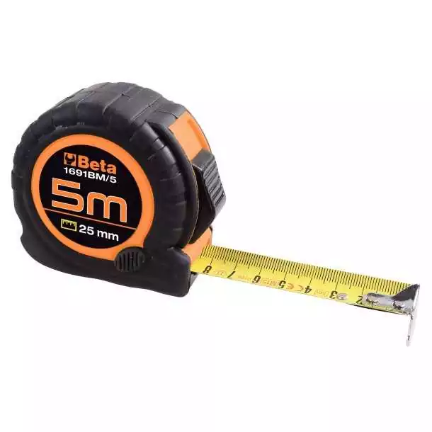 Mètre ruban en ABS antichoc 8m