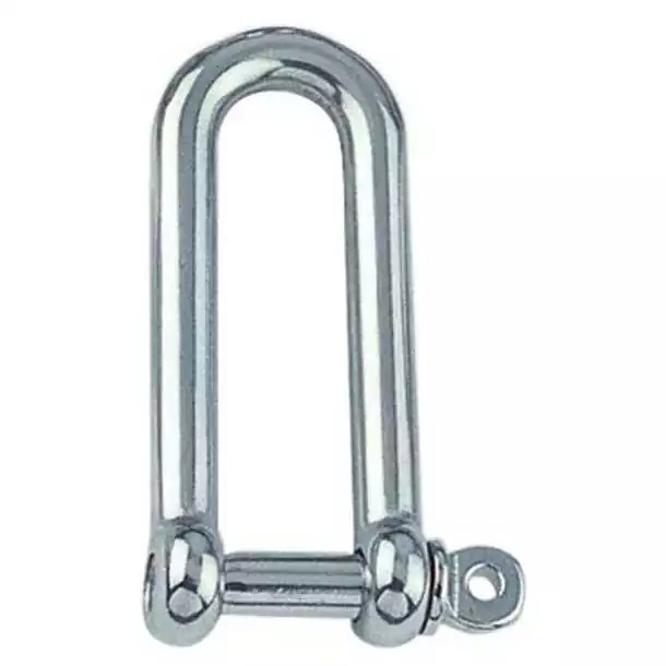 Manille droite type long A4 diamètre 6mm Manille droite type long A4 diamètre 6mm
