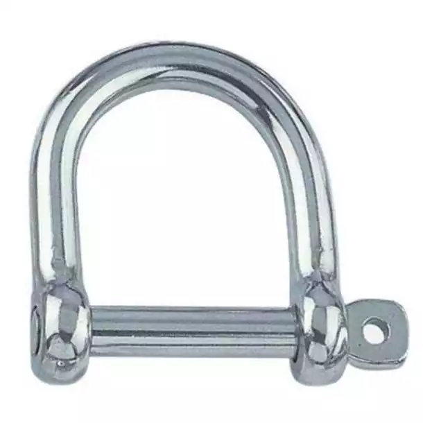 Manille droite large A4 diamètre 10mm Manille droite large A4 diamètre 10mm