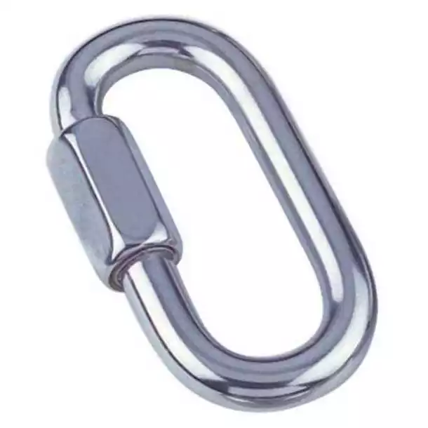 Maillon rapide inox diamètre 12mm Ouverture 14,5mm