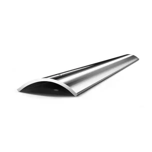 Profile inox pour liston Bino 65 et 90 2m