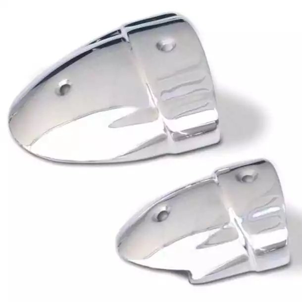 Embout inox liston Sphaera monté sans base Largeur 25mm