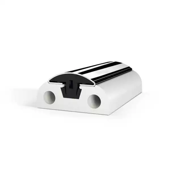 Base pour liston Binox Largeur 65mm blanc Vendu par 24m