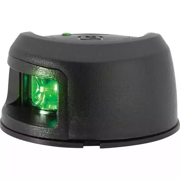 Feu de navigation horizontal noir vert LightArmor Vendu par 6