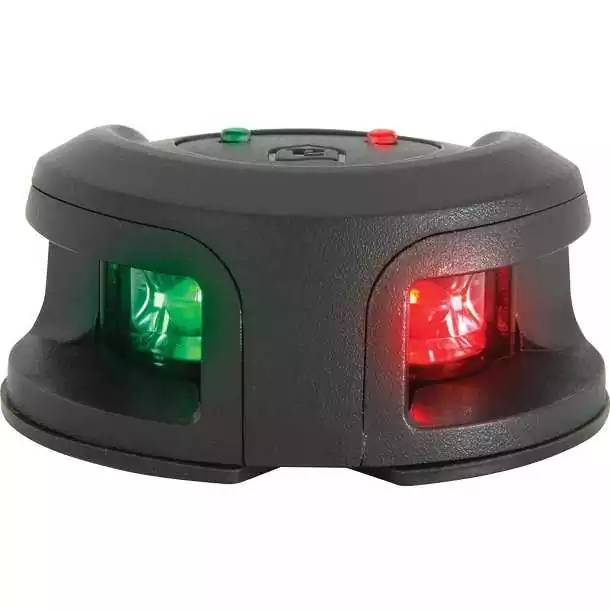 Feu de navigation horizontal noir bi-color LightArmor Vendu par 6
