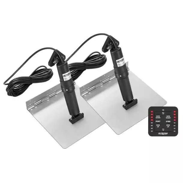 Kit flaps 9x12 complet avec controleur à led pour bateau 5 à 7,50m