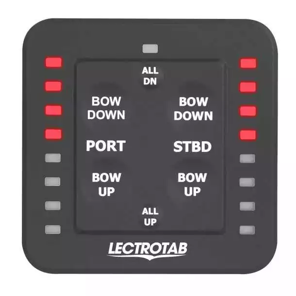 Kit flaps 9x12 complet avec controleur à led pour bateau 5 à 7,50m