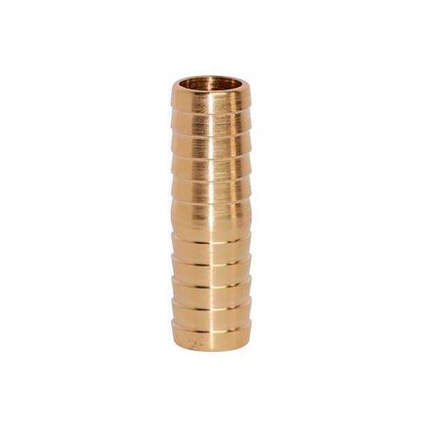 Jonction droite cannelée diamètre 10mm x 60mm