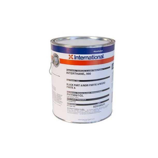 Interthane 990 rouge RAL 3000 base 4 Litres
