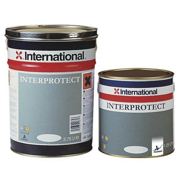 Interprotect gris base 3.75L primaire époxydique à séchage rapide