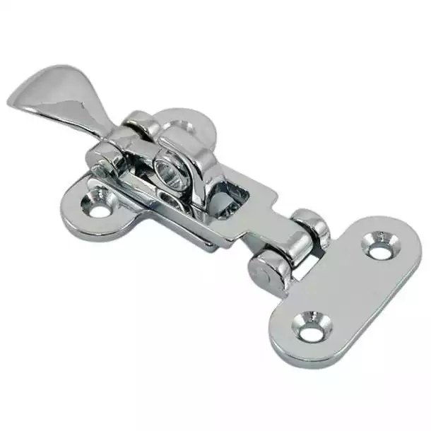 Grenouillère laiton chromé 110mm x 45mm