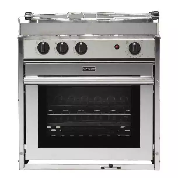 Force 10 Electrique 3 feux céramique grill sur cardan 240V Europe