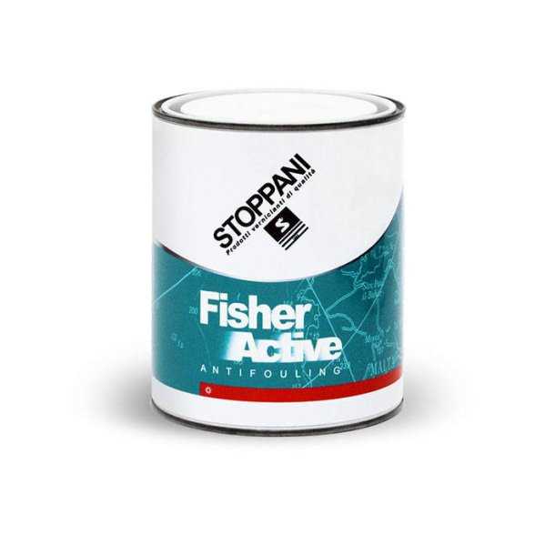 Antifouling à matrice soluble Fisher Active bleu 2,5L