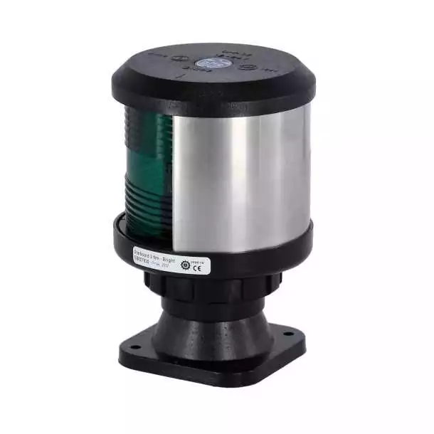 Feu de navigation vert tribord 112.5° base DHR35 Feu de navigation vert tribord 112.5° base DHR35