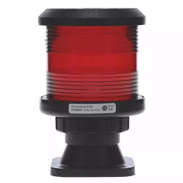 Feu de navigation rouge 360° base DHR35