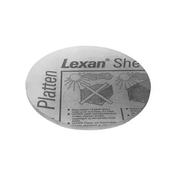 Disque polycarb. 2''1/2 (ø196xH8) pour 1162-1164 et 2''1/2 - 3' - 4' pour 1164-3164