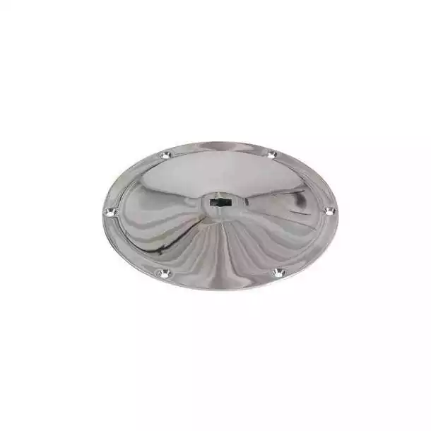 Base inox poli diamètre 245mm H 14mm pour colonne Quick Release