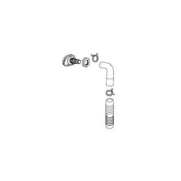 Raccord Y avec sortie d'eau cuvette pour série Flexi et Design Line Raccord Y avec sortie d'eau cuvette pour série Flexi et Design Line