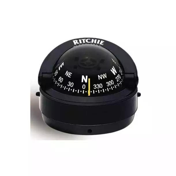 Compas Explorer S-53 sur fût noir diamètre 70mm