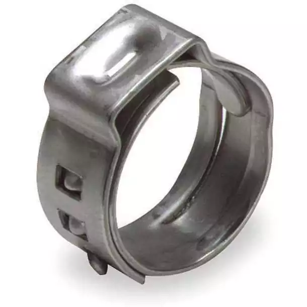 10 Colliers à sertir pour tuyau de carburant diamètre 14.5mm