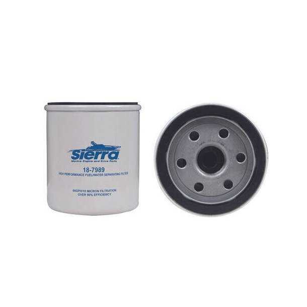 Cartouche filtrante séparateur d'eau 10µ pour moteurs Volvo-Penta Johnson Evinrude