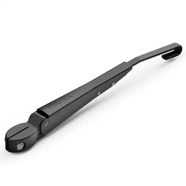 Bras essuie-glace inox noir 319/458mm W10/W12