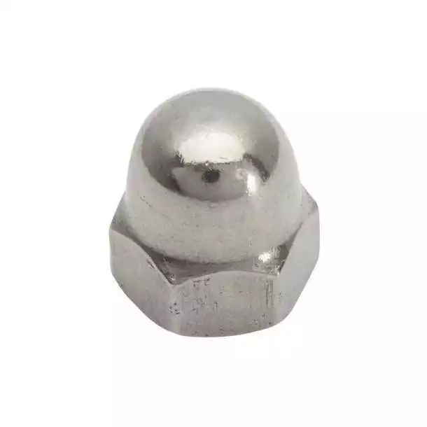 Ecrou borgne Inox A4 diamètre 5mm Vendu par 5