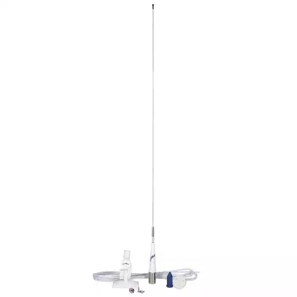 Antenne VHF RA106SLSSB18 3db inox 0,90m avec câble 18m pour voilier Antenne VHF RA106SLSSB18 3db inox 0,90m avec câble 18m pour voilier