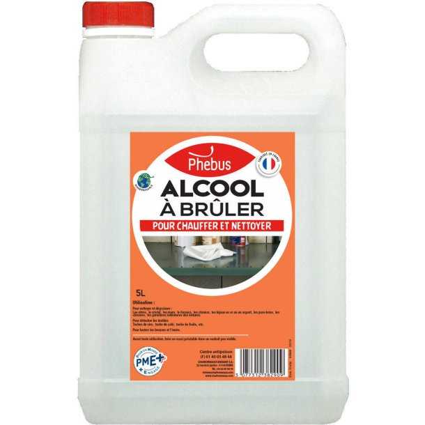 Alcool à brûler 5L