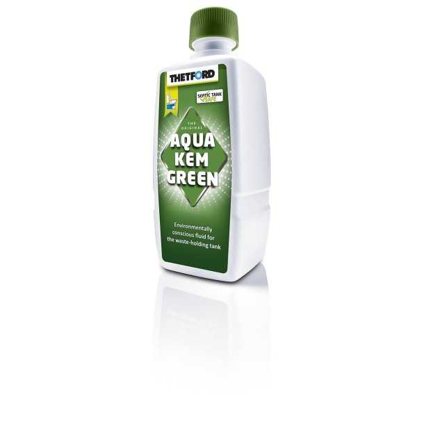 Additif Aqua Kem vert concentré 0,75L Liquéfie les matières