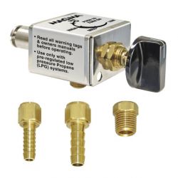 Adaptateur détendeur pour gaz de bord débit faible
