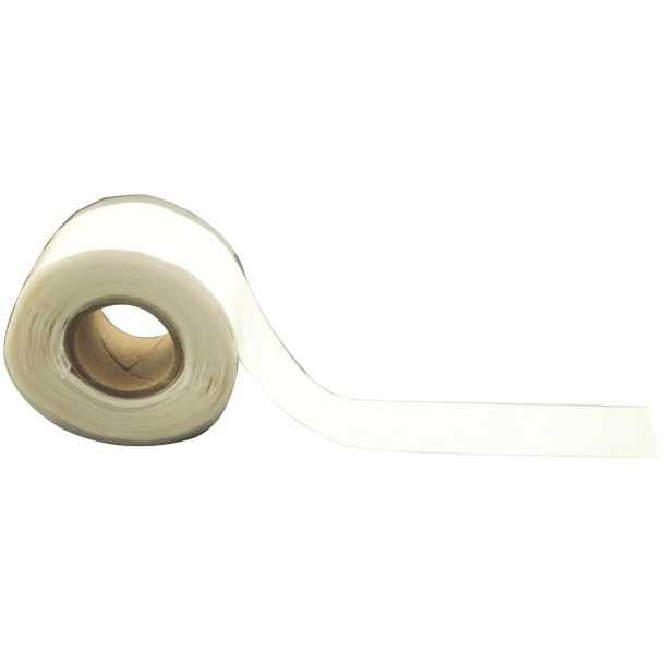 Rouleau silicone blanc Largeur 2,55cm x ép 0,5mm x long 3,65m