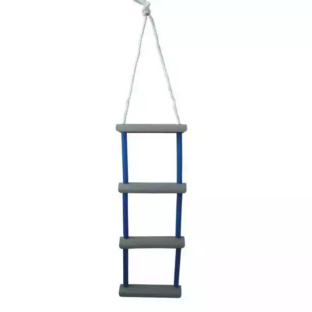 Échelle de coupée pliable 4 marches Largeur 300 mm Hauteur 1,40m