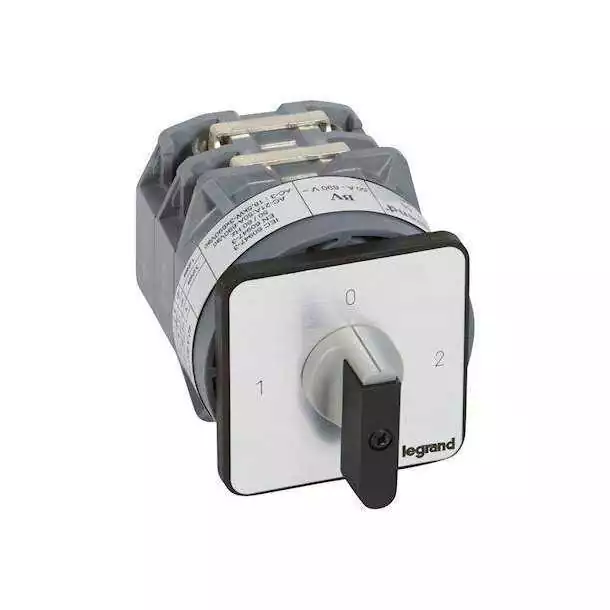 Commutateur inverseur 40A 1-0-2 changer la source groupe électrogène/quai