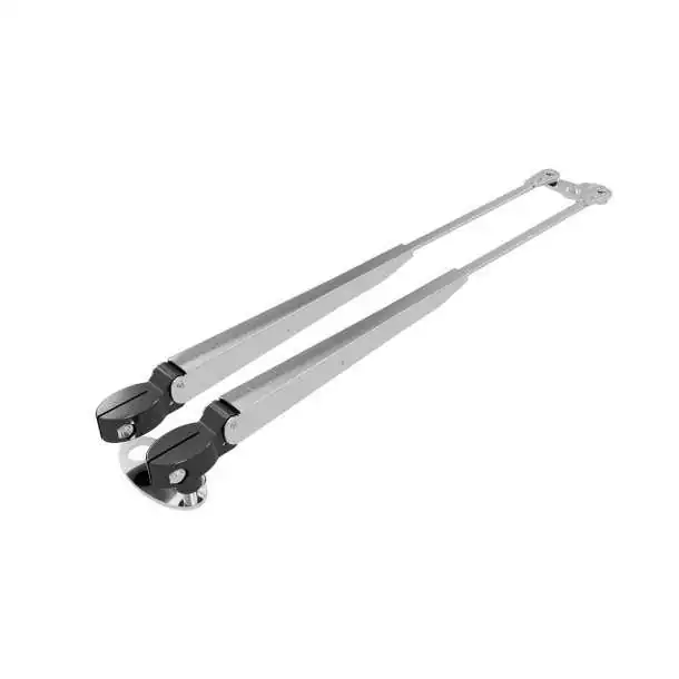 Bras d'essuie glace en inox poli 454-591mm réglable Bras pantographe