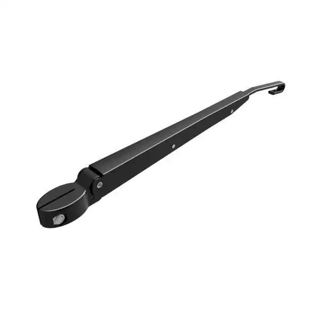 Bras d'essuie glace en inox finition noire 319/458mm réglable