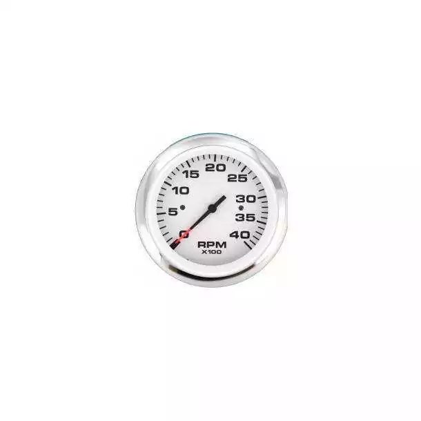 Indicateur Compte-tours Affichage 0-4000 tr/mn Blanc éclairage rouge Emetteur Alternateur