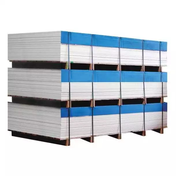 Panneau en Poly-wood blanc 1220 x 800 x 6 mm d'épaisseur